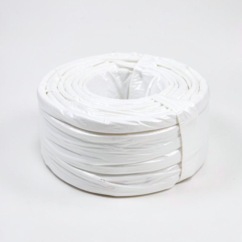 Rolo de saco de lixo reforçado branco de 100 litros