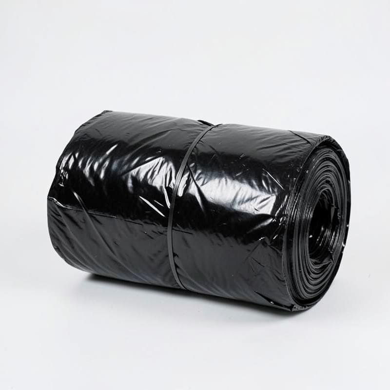 Rolo de saco de lixo reforçado preto de 40 litros da Sacos de Lixo RJ
